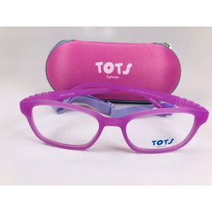 New TOTS Violet CLEVER Eyeglasses for KIDS 47mm with Case & Strap